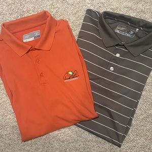 2 Cutter & Buck Golf Shirts XL
